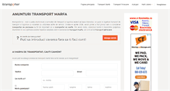 Desktop Screenshot of itransporter.ro